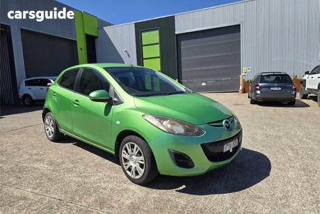 Green 2011 Mazda 2 Hatchback Neo