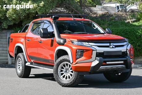Orange 2019 Mitsubishi Triton Double Cab Pick Up Gls (4X4)