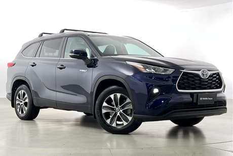 Blue 2023 Toyota Kluger Wagon Gxl Hybrid Awd