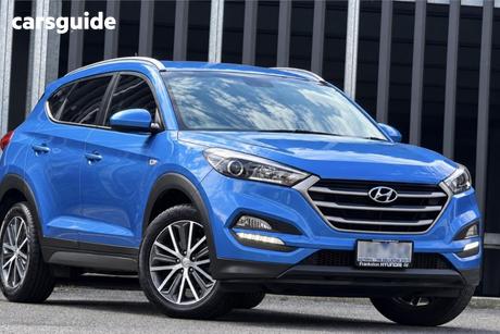 Blue 2016 Hyundai Tucson Wagon Active X (Fwd)