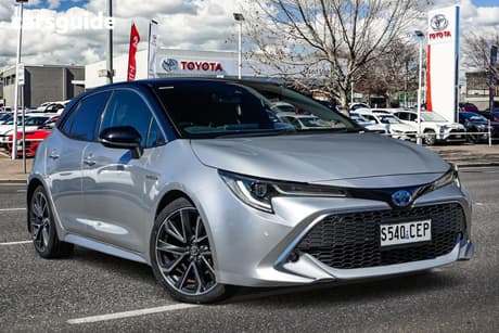 Silver 2020 Toyota Corolla Hatchback Zr (Hybrid)