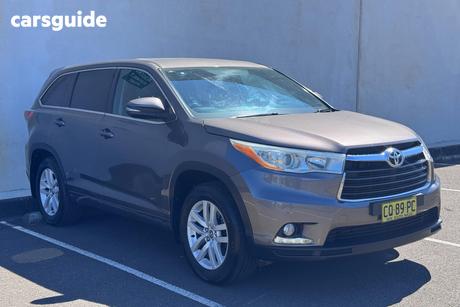 Grey 2015 Toyota Kluger Wagon Gx (4X4)