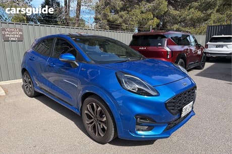 Blue 2020 Ford Puma Hatchback St-Line