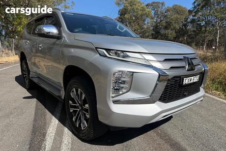 Silver 2020 Mitsubishi Pajero Sport Wagon Gls (4X4) 5 Seat