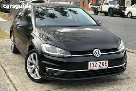 Black 2019 Volkswagen Golf Hatchback 110 Tsi Highline
