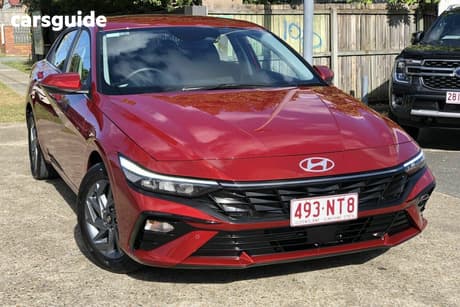 Red 2025 Hyundai I30 Sedan