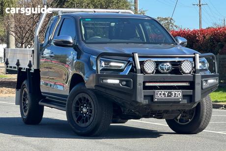 Grey 2022 Toyota Hilux X Cab Pickup Sr5 (4X4)