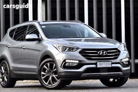 Silver 2018 Hyundai Santa FE Wagon Active X