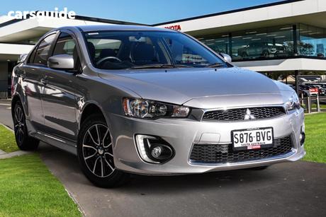 Silver 2017 Mitsubishi Lancer Sedan Es Sport