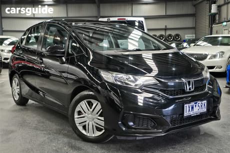 Black 2018 Honda Jazz Hatchback Vti