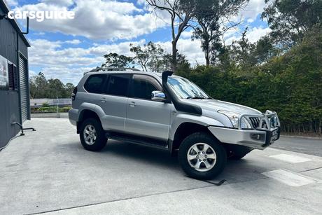 Silver 2008 Toyota Landcruiser Prado Wagon Gxl (4X4)