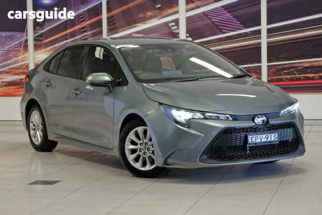 Grey 2021 Toyota Corolla Sedan Ascent Sport