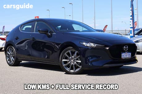 Blue 2021 Mazda 3 Hatchback G25 Evolve