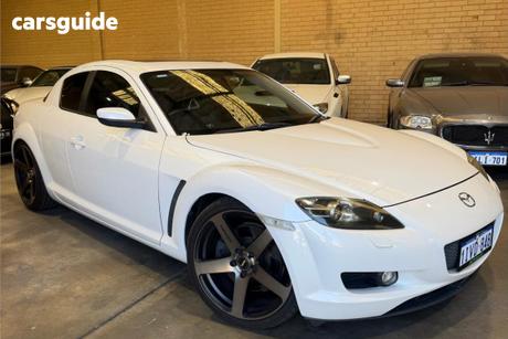White 2005 Mazda RX-8 Coupe