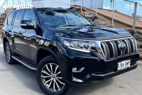 Black 2022 Toyota Landcruiser Prado Wagon Kakadu