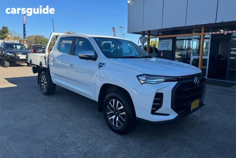 White 2022 LDV T60 Double Cab Utility Max Luxe (4X4)