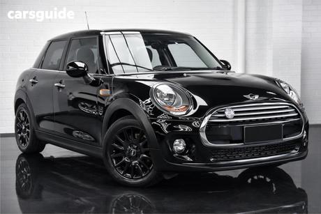 Black 2016 Mini Cooper Hatchback 5D Hatch