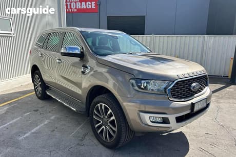 Brown 2021 Ford Everest Wagon Titanium (4Wd)