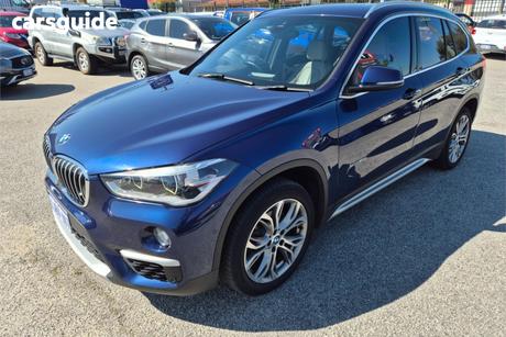 Blue 2016 BMW X1 Wagon Sdrive 18D