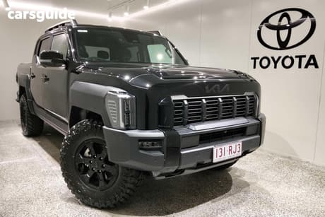 Black 2025 Kia Tasman Double Cab Pick Up X-Pro (4X4) (0.9T) Bdy Fender