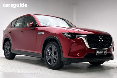 Red 2024 Mazda CX-60 Wagon P50E Evolve Phev