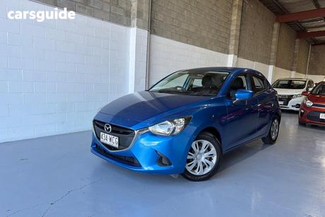 Blue 2015 Mazda 2 Hatchback Neo