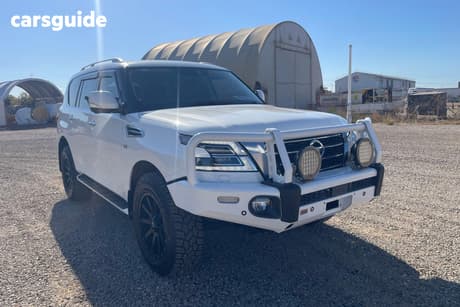 White 2021 Nissan Patrol Wagon Ti-L (4X4)