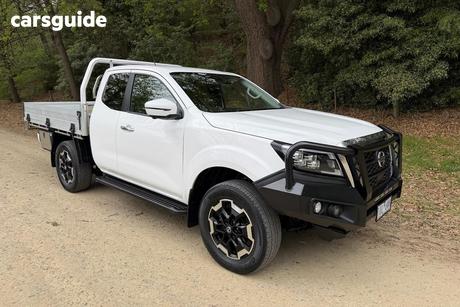White 2021 Nissan Navara King Cab Pick Up St-X (4X4) Leather/No Sunroof