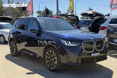 Blue 2025 BMW X3 Wagon 30E Xdrive Phev