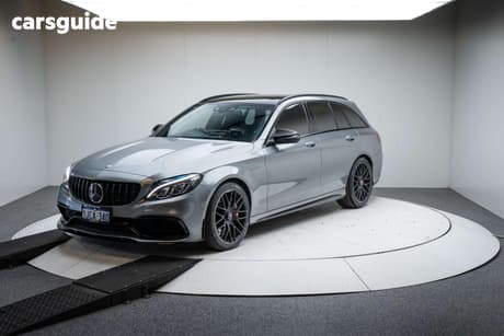 Grey 2015 Mercedes-Benz C63 Wagon Amg S