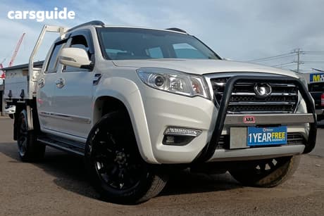 White 2019 Great Wall Steed Dual Cab Utility (4X4)