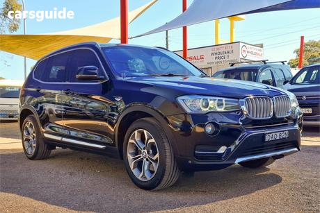 Black 2013 BMW X3 Wagon Xdrive 20D