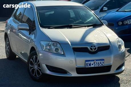 Silver 2007 Toyota Corolla Hatchback Ascent Seca