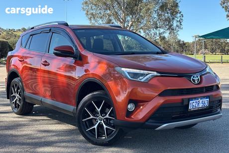 Orange 2016 Toyota RAV4 Wagon Gxl (4X4)