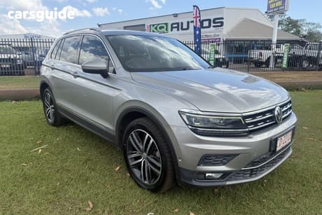 Silver 2018 Volkswagen Tiguan Wagon 162 Tsi Highline