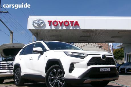 White 2025 Toyota RAV4 Wagon Gxl (2Wd) Hybrid
