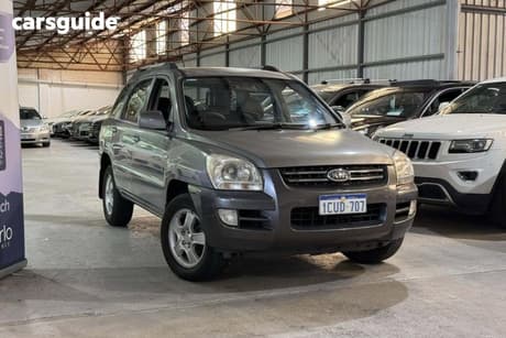 Silver 2008 Kia Sportage Wagon Lx (Fwd)