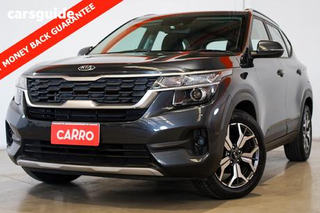 Grey 2020 Kia Seltos Wagon Sport (Fwd)