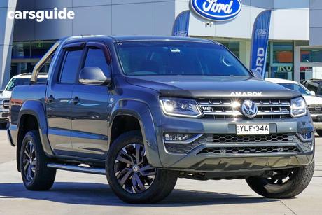 Grey 2022 Volkswagen Amarok Dual Cab Utility Tdi580 Highline 4Motion