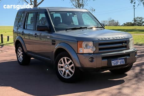 Grey 2008 Land Rover Discovery 3 Wagon Se