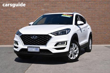 White 2019 Hyundai Tucson Wagon Active X (2Wd) Black Int
