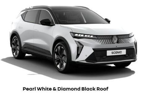 White 2025 Renault Scenic E-Tech SUV TECHNO LONG RANGE EV87 F