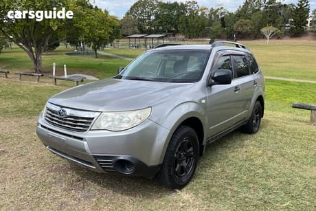 Silver 2008 Subaru Forester Wagon X