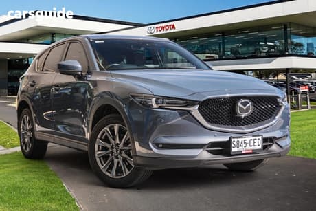 Blue 2020 Mazda CX-5 Wagon Akera Turbo (Awd)