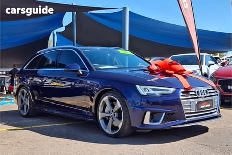 Blue 2019 Audi A4 Wagon 45 Tfsi Quattro S Tronic Sport