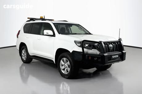 White 2021 Toyota Landcruiser Prado Wagon Gxl