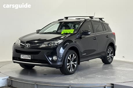 Black 2015 Toyota RAV4 Wagon Cruiser (4X4)