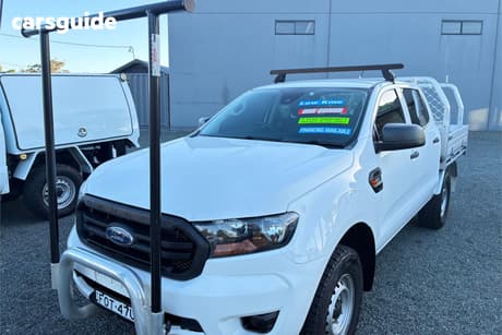 White 2022 Ford Ranger Double Cab Chassis Xl 3.2 (4X4)