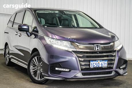 Purple 2019 Honda Odyssey Wagon Vti-L