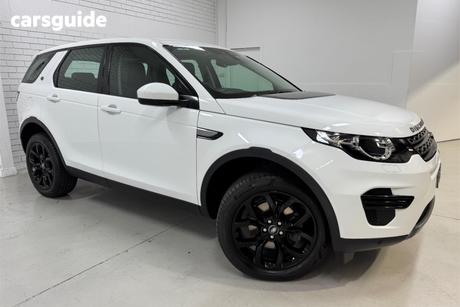 White 2018 Land Rover Discovery Sport Wagon Td4 (110Kw) Se 5 Seat